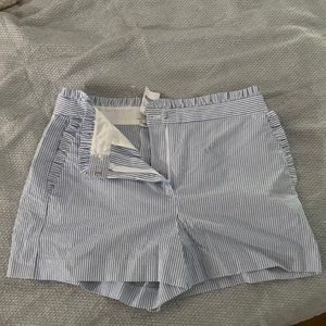 JCrew seersucker shorts